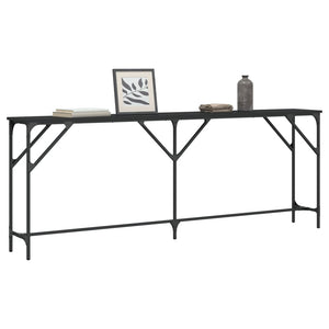 vidaXL Console Table Storage Side Sofa Desk for Living Room Engineered Wood-31