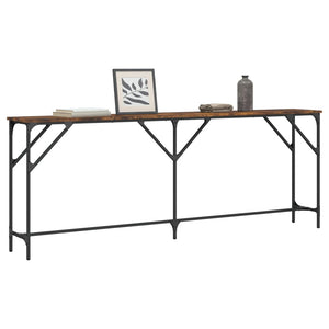 vidaXL Console Table Storage Side Sofa Desk for Living Room Engineered Wood-50