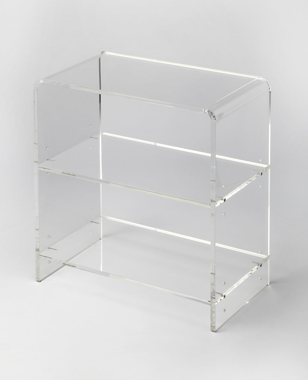 Crystal Clear Acrylic Bookcase - 99fab 