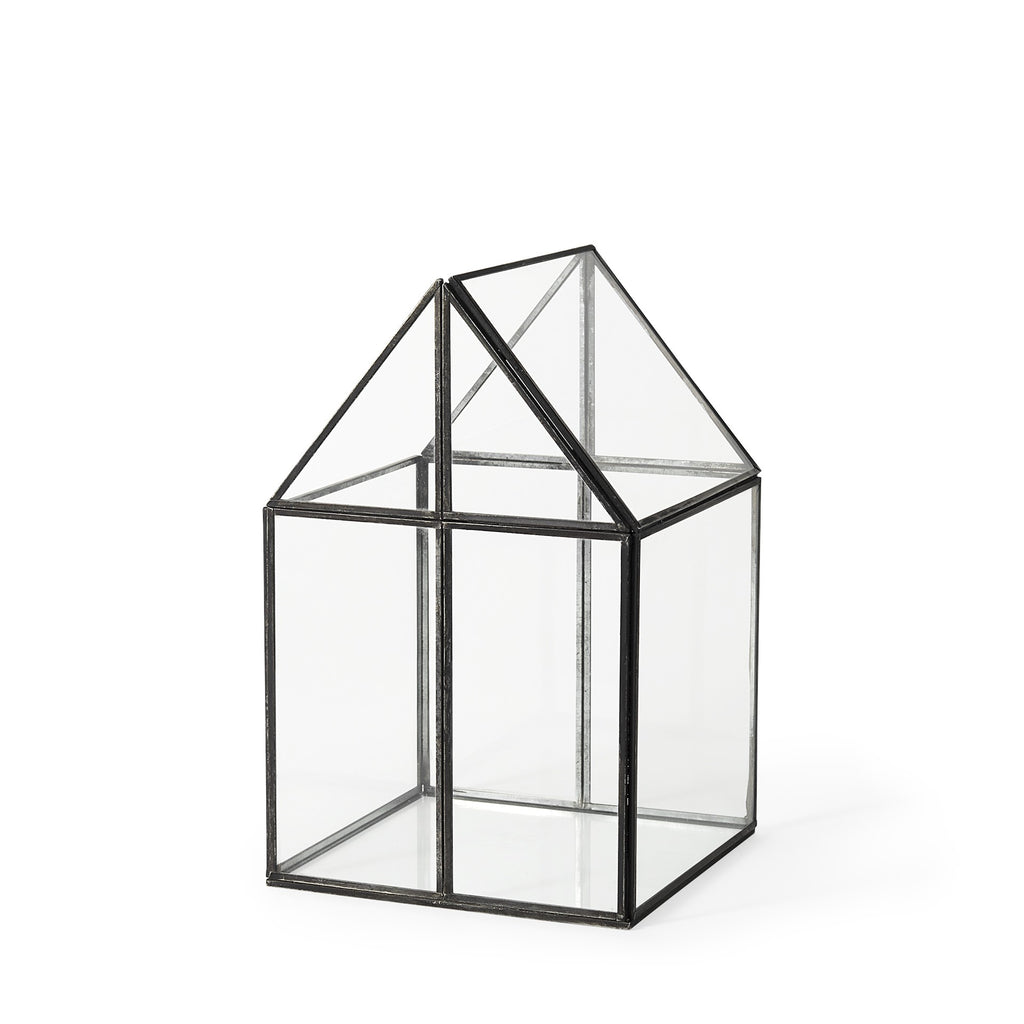 House Shaped Glass Terrarium - 99fab 