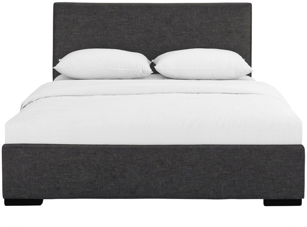 Grey Upholstered Twin Platform Bed - 99fab 