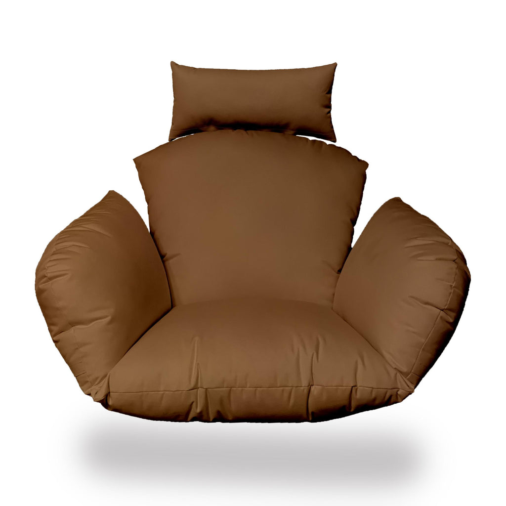 Primo Brown Indoor Outdoor Replacement Cushion for Egg Chair - 99fab 
