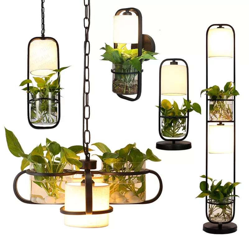 Creative Hydroponic Plant Lamp for Stylish Living Rooms and Bedrooms - 99fab 