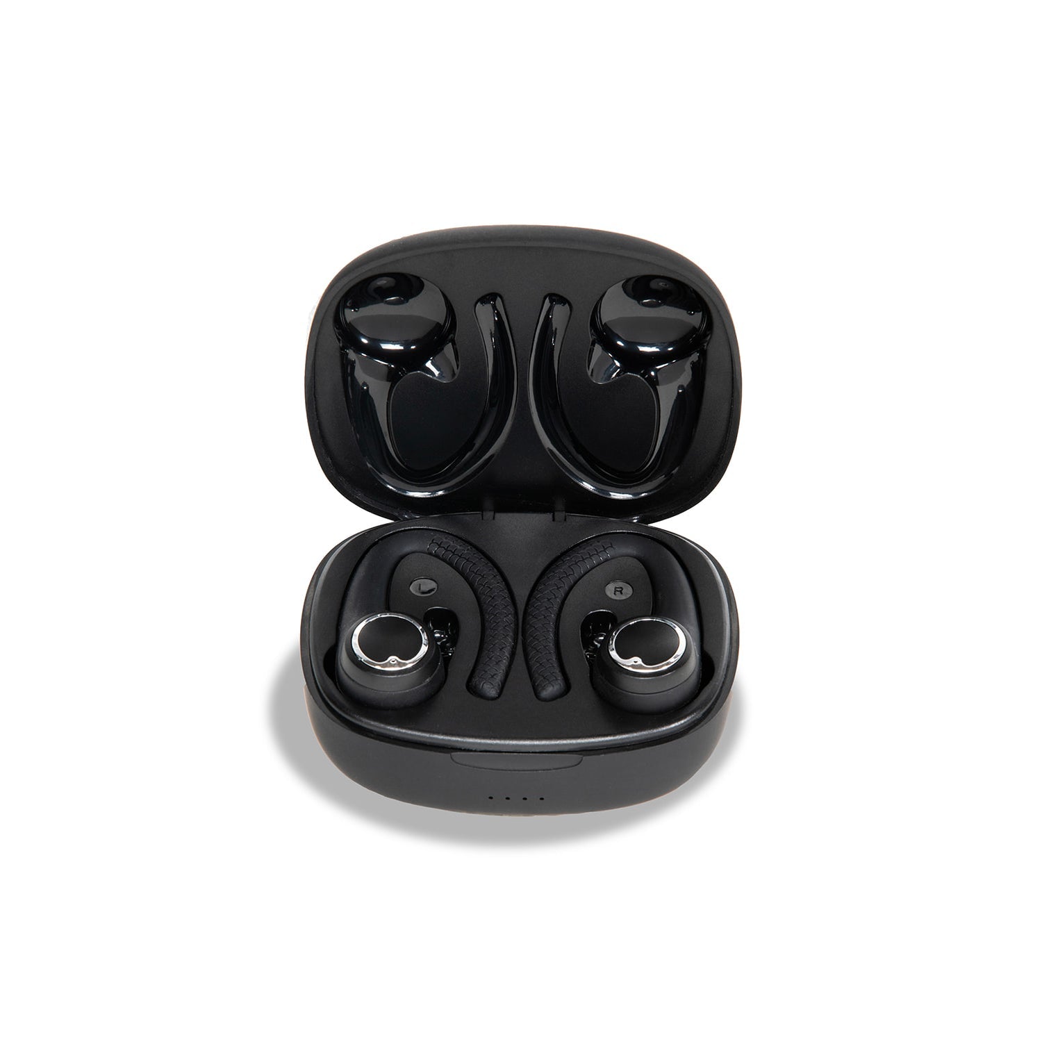 AIR Active 2.0 Matte Black Sport Earbuds (In Ear Wireless Headphones)