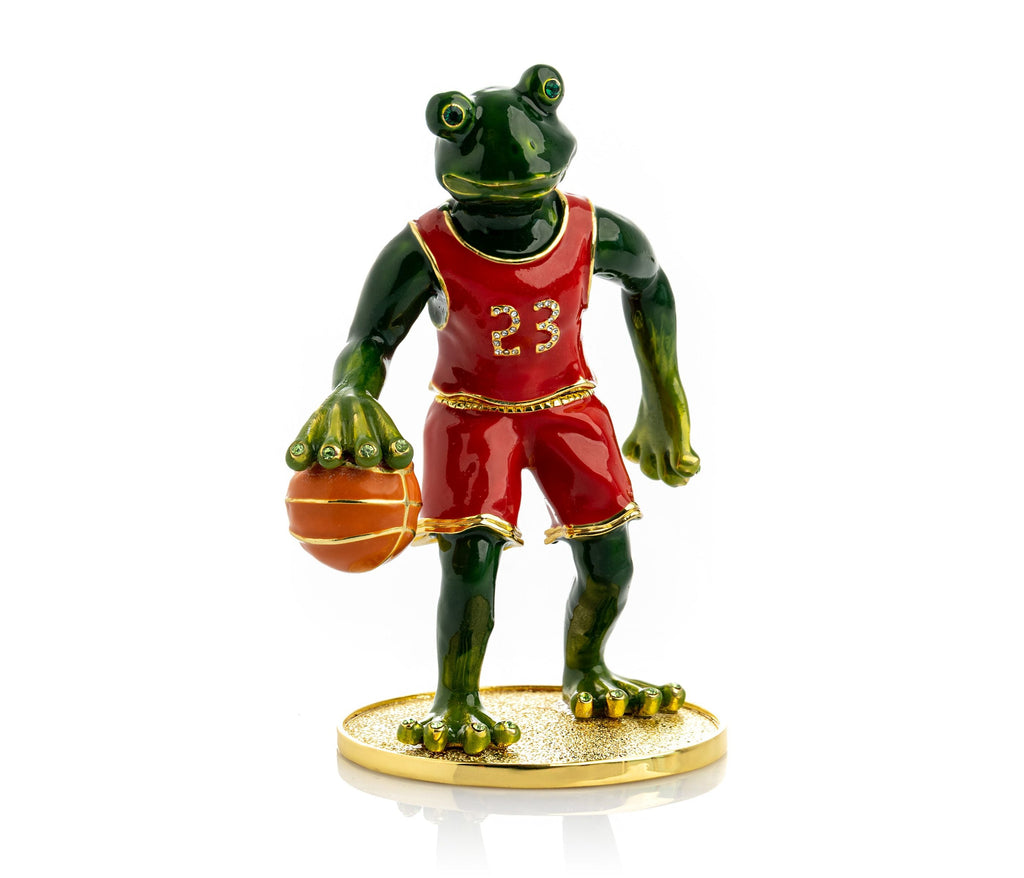 Frog Playing Basketball-0