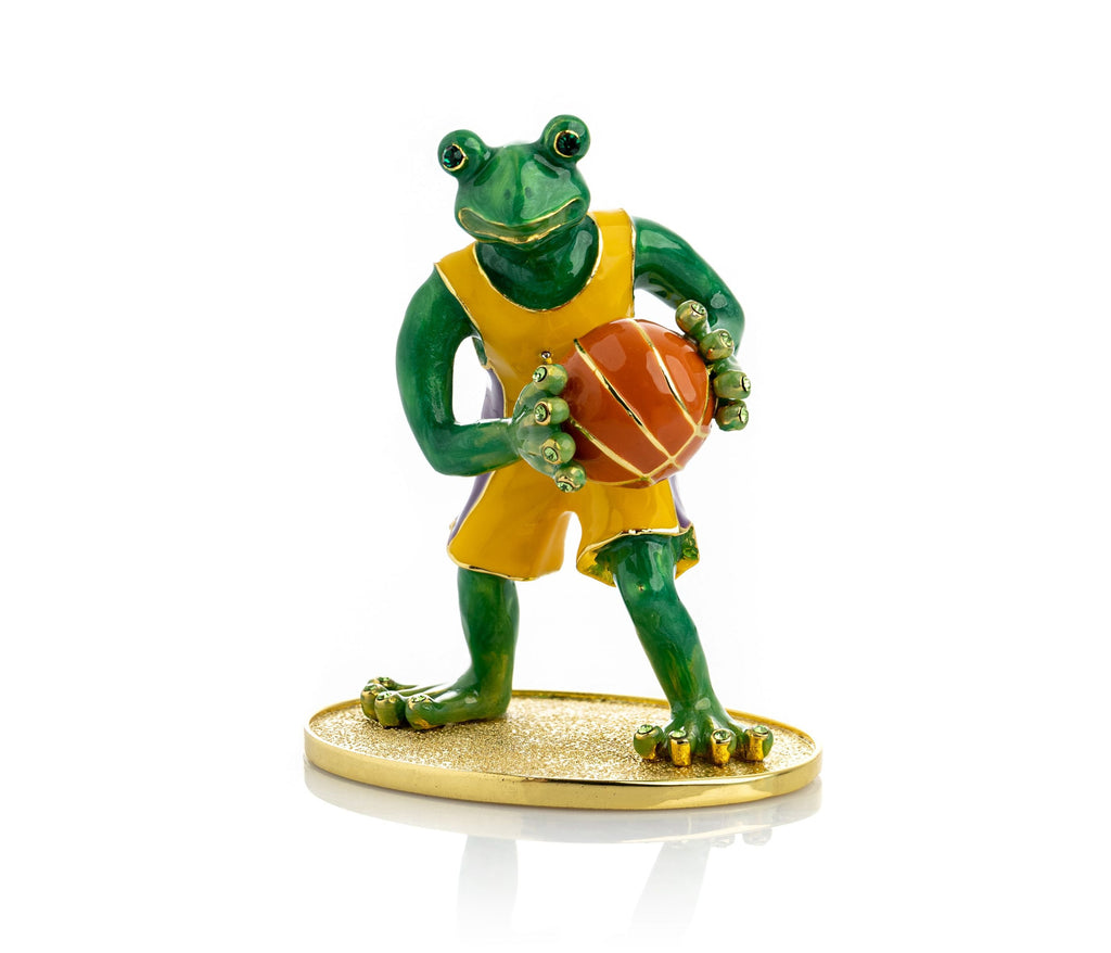 Frog Playing Basketball-0