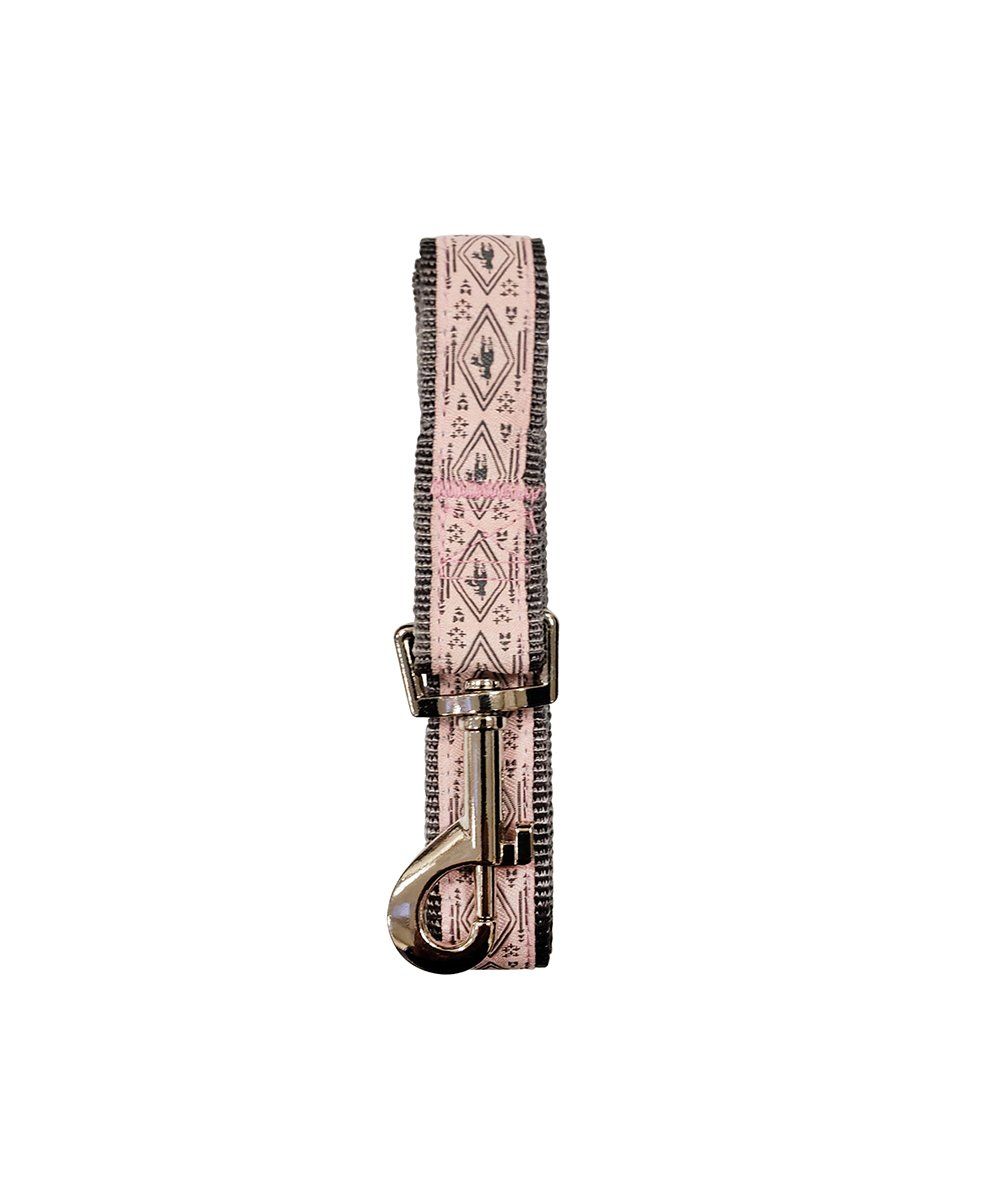 Designer Dog Leash - Unicorn Pink & Gray - 6ft - 99fab 