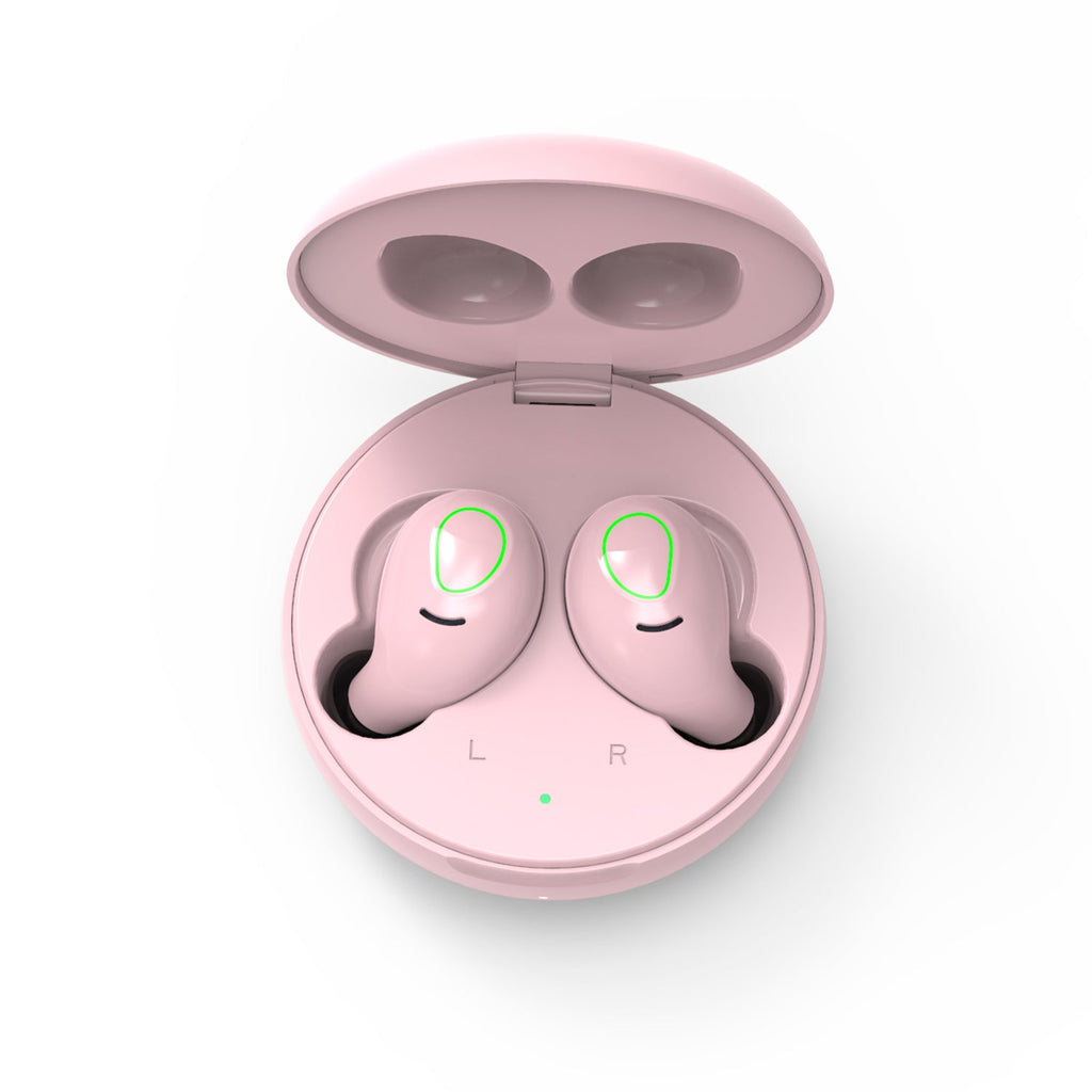 AIR ZEN 2.0 Pink Earbuds (In Ear Wireless Headphones) - Supporting Breast Cancer Research - 99fab 
