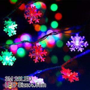 Snowman Christmas Tree LED Garland String Lights - String Lights - 99fab.com