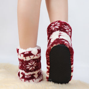 Christmas Winter Women Warm Fur Slippers Claquette Fourrure - women shoes - 99fab.com