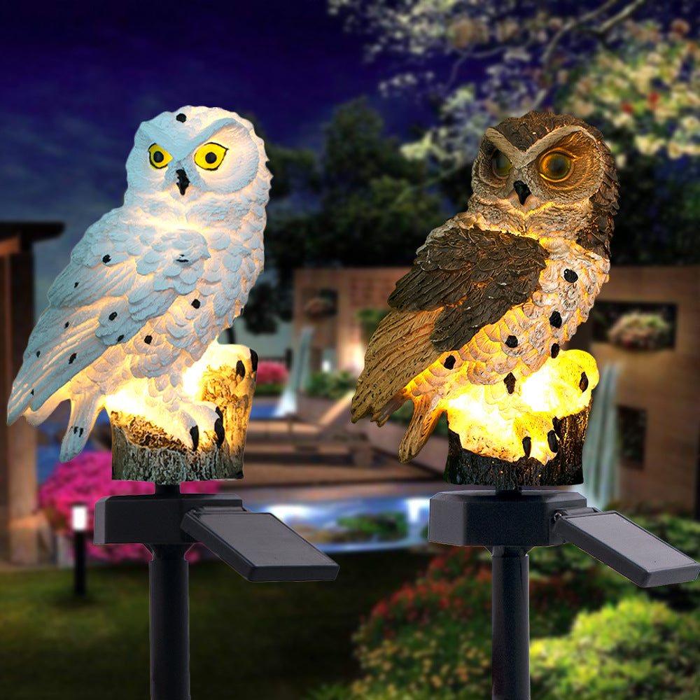 Owl Solar Powered Waterproof IP65 Outdoor Lamps - solar light - 99fab.com