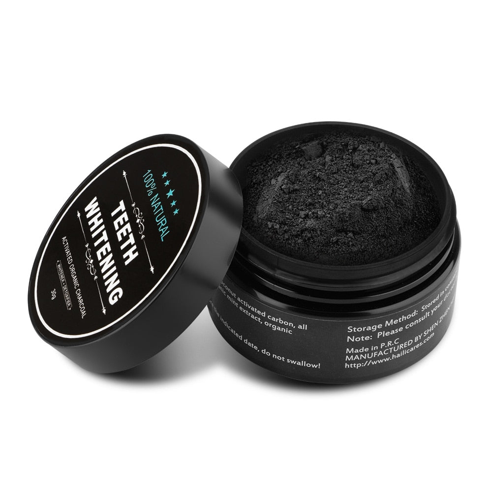 Natural Teeth Whitening Oral Hygiene Dental Care Bamboo Activated Charcoal - 99fab 