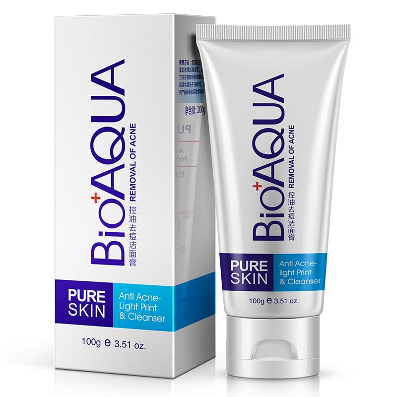 BIOAQUA Oil Control Acne Cleanser face cream - 99FAB