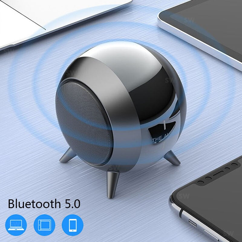 Portable Bluetooth Speaker TWS Interconnect Sound Mini Column Sound bar Boombox - 99fab 