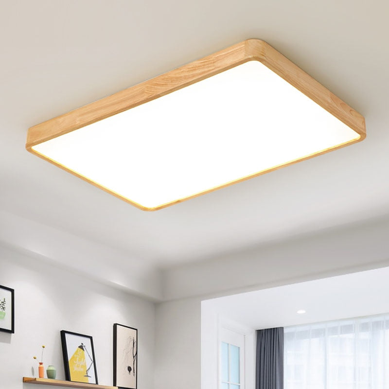 Wooden LED ceiling lighting for the living room chandeliers hall lamp - ceiling lamp - 99fab.com