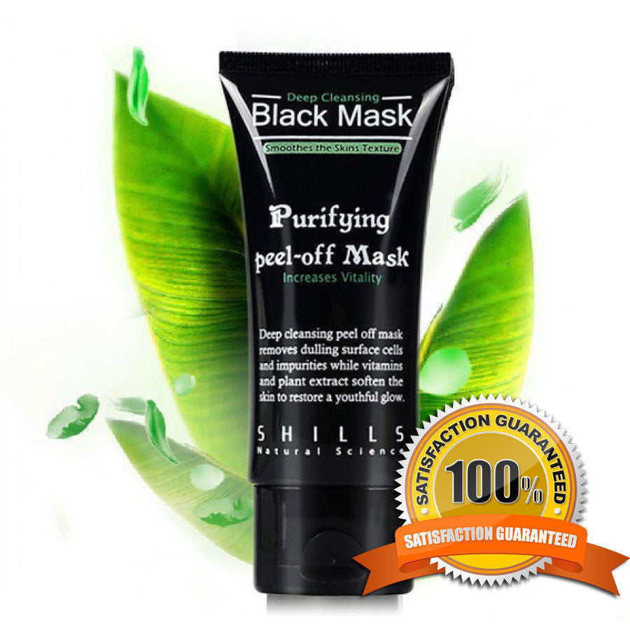 Shills Deep Cleansing purifying peel off black face mask - black mask - 99fab.com