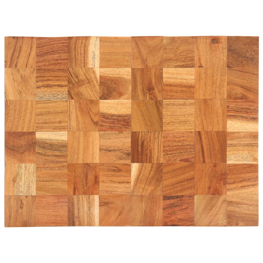 vidaXL Cutting Board Wooden Chopping Board with Block Design Solid Wood Acacia-15