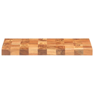 vidaXL Cutting Board Wooden Chopping Board with Block Design Solid Wood Acacia-8
