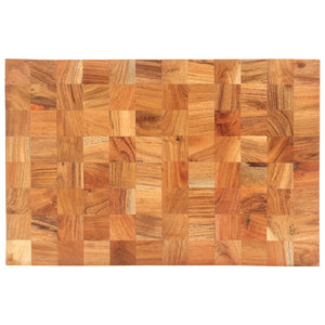 vidaXL Cutting Board Wooden Chopping Board with Block Design Solid Wood Acacia-10