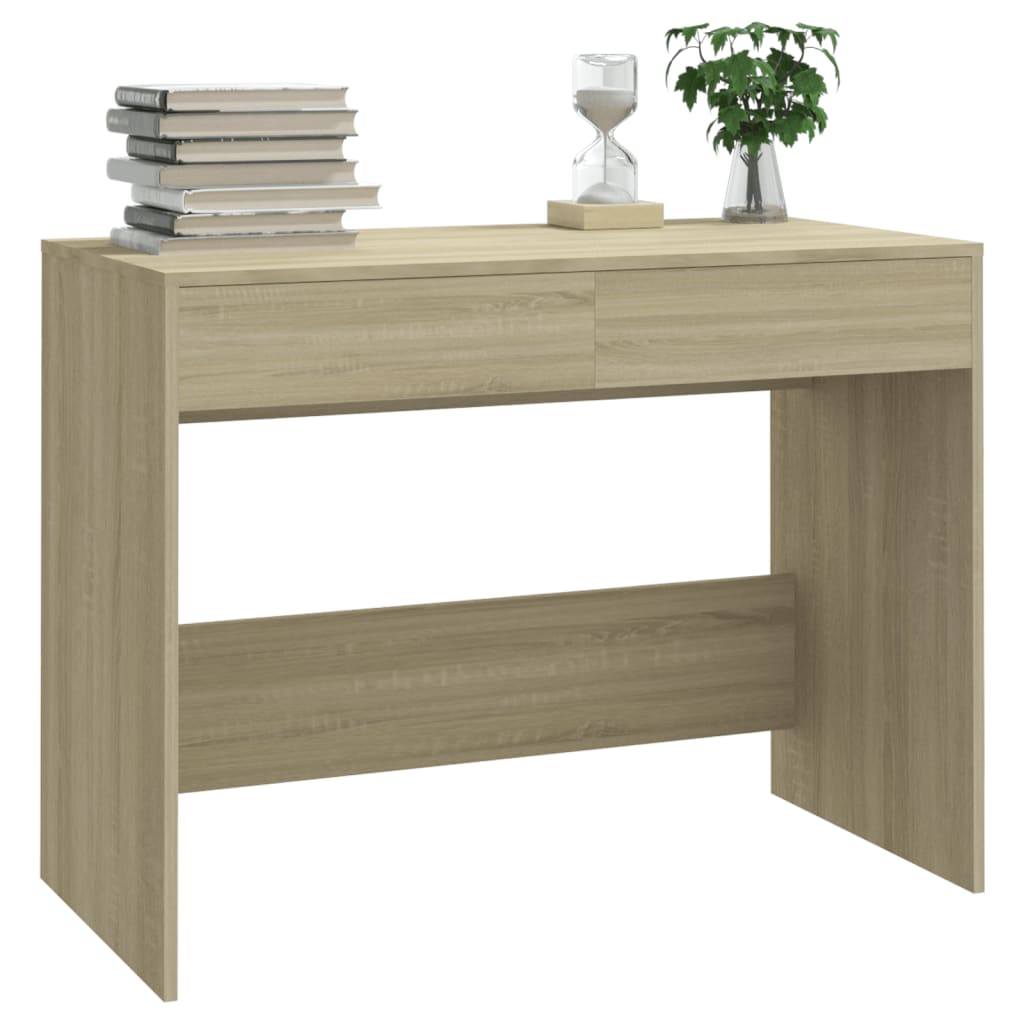 vidaXL Desk with Drawers Computer Desk Home Office Study Table Engineered Wood-64
