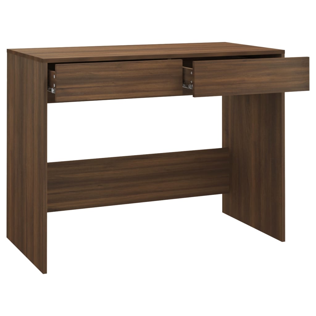vidaXL Desk with Drawers Computer Desk Home Office Study Table Engineered Wood-49