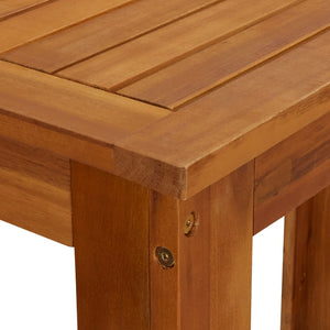 vidaXL 7 Piece Patio Bar Set Solid Wood Acacia-3