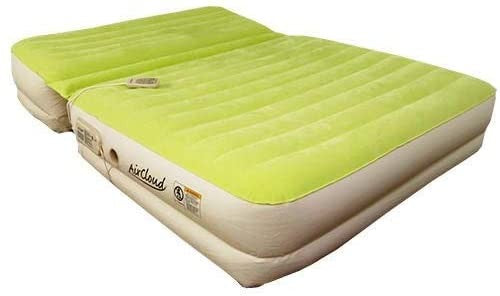 Incline Adjustable Moss Green Inflatable King Size Mattress - 99fab 