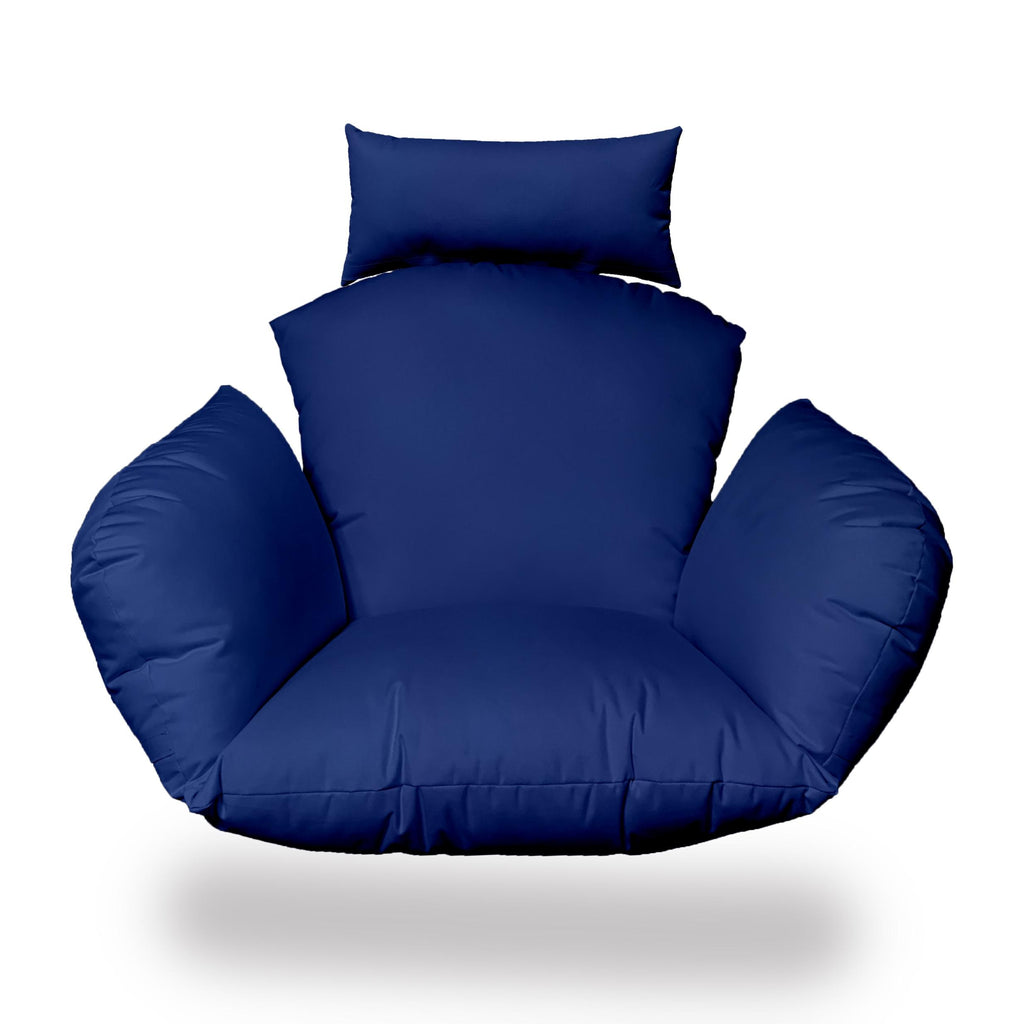 Primo Royal Blue Indoor Outdoor Replacement Cushion for Egg Chair - 99fab 