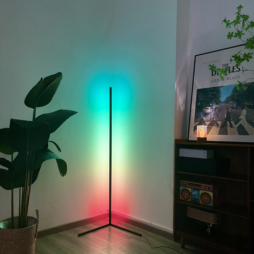 55'' RGB Color Corner Floor Lamp - 99fab 