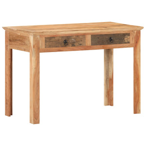 vidaXL Desk 43.3"x19.7"x29.5" Solid Reclaimed Wood-8