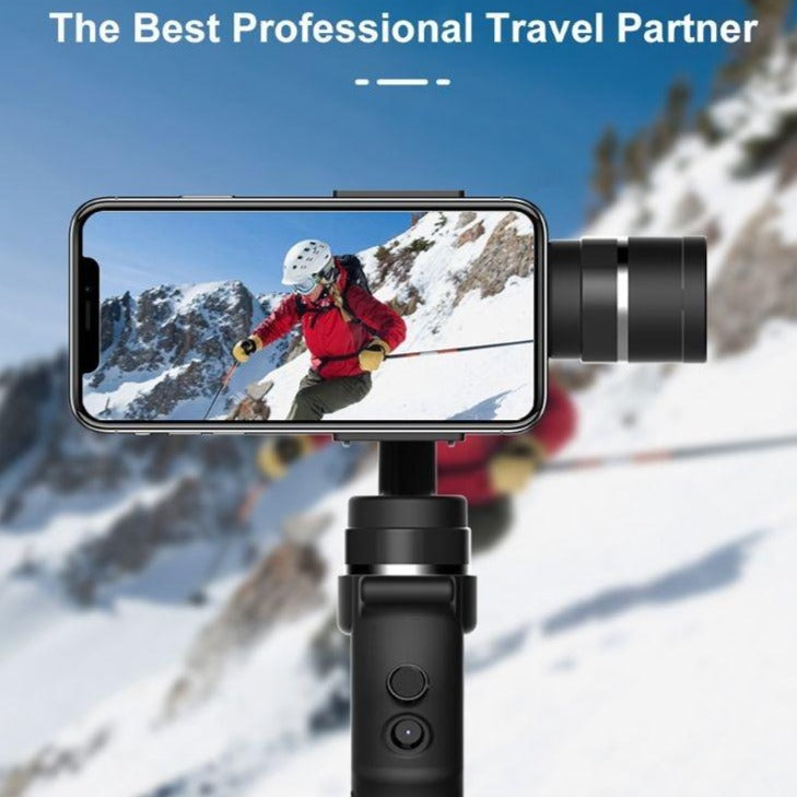1Set 3 Axis Handheld Gimbal Stabilizer for Smartphone and Go pro Action Camera - 99fab 