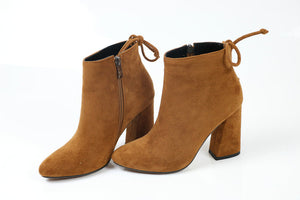 Flock Ankle Boots - women shoes - 99fab.com